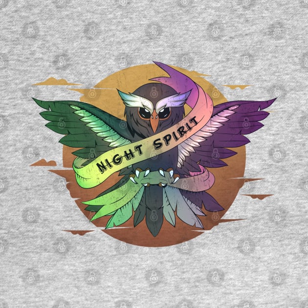 Night Spirit Owl by Bertees